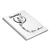 Angel & fee, tekening notitieboek (Rechterzijde)