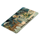 Angel Feeding Deer Flexible Magnet Magneet (Linkerzijde)