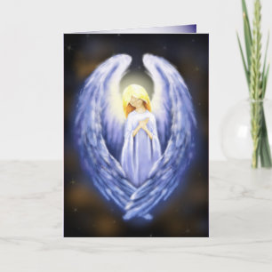 Angel Feestdagen Kaart