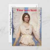 Angel Feestdagenkaart (Voorkant / Achterkant)