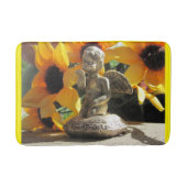 Angel Figurine blaast een kus Badmat (Voorkant)