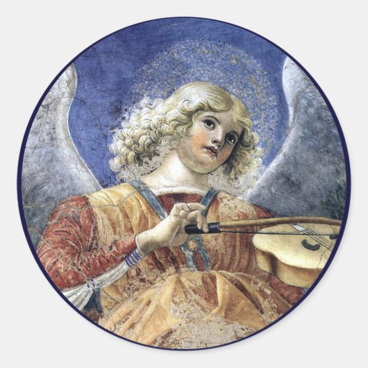 Angel Fine Art Renaissance Sticker (Voorkant)