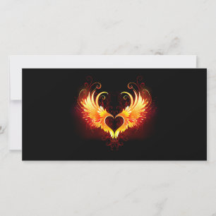 Angel Fire Heart met Wings