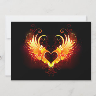 Angel Fire Heart met Wings Aankondiging