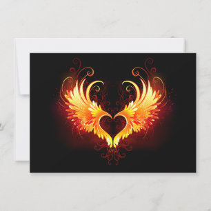 Angel Fire Heart met Wings Aankondiging