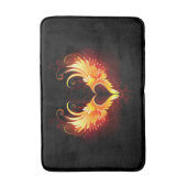 Angel Fire Heart met Wings Badmat (Voorkant Verticaal)