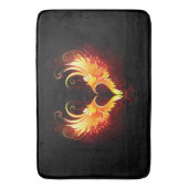 Angel Fire Heart met Wings Badmat (Voorkant Verticaal)