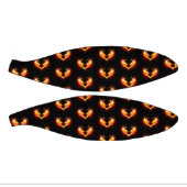 Angel Fire Heart met Wings Basketbal (Panelen)