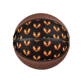 Angel Fire Heart met Wings Basketbal (Voorkant)