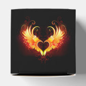 Angel Fire Heart met Wings Bedankdoosjes (Bovenkant)