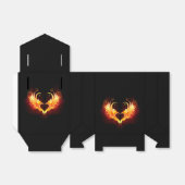 Angel Fire Heart met Wings Bedankdoosjes (Uitgevouwen)