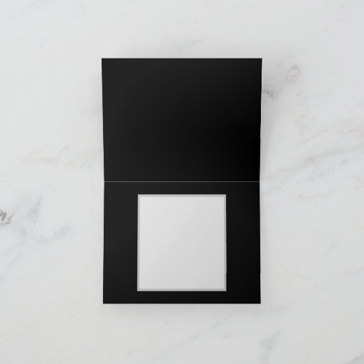 Angel Fire Heart met Wings Bedankkaart (Binnen)