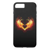 Angel Fire Heart met Wings Case-Mate iPhone Case (Achterkant)