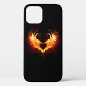 Angel Fire Heart met Wings Case-Mate iPhone Case (Achterkant)