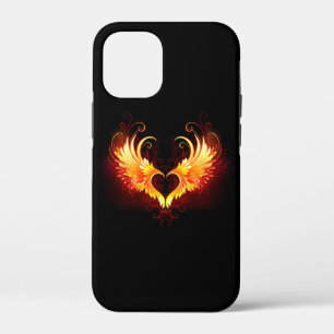 Angel Fire Heart met Wings Case-Mate iPhone Case