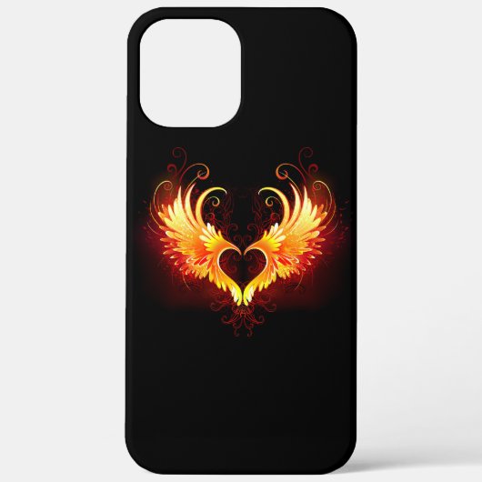 Angel Fire Heart met Wings Case-Mate iPhone Case (Achterkant)