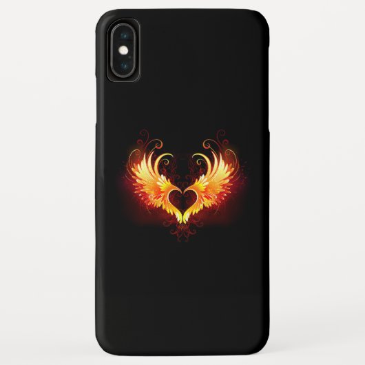 Angel Fire Heart met Wings Case-Mate iPhone Case (Achterkant)
