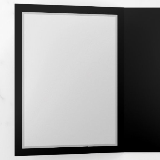 Angel Fire Heart met Wings Drieluik Aankondiging (Binnenzijde eerst)