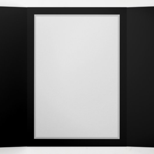 Angel Fire Heart met Wings Drieluik Programma (Binnenkant midden)