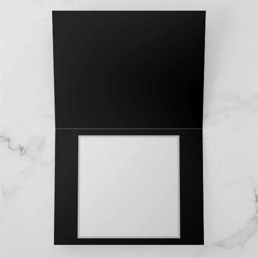 Angel Fire Heart met Wings Kaart (Binnen)