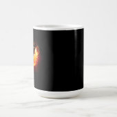 Angel Fire Heart met Wings Koffiemok (Center)