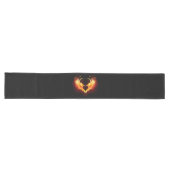 Angel Fire Heart met Wings Lange Tafelloper (Horizontaal)