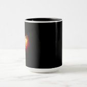 Angel Fire Heart met Wings Mok (Midden)