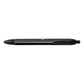 Angel Fire Heart met Wings Zwarte Inkt Pen (Achterkant)