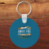Angel Fire Mountains New Mexico Hiking Outdoors Vi Sleutelhanger (Voorkant)
