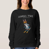 Angel Fire New Mexico Ski Rabbit Trui (Voorkant)
