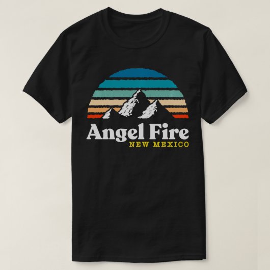 Angel Fire New Mexico Verenigde Staten Skigebied j T-shirt (Design voorkant)