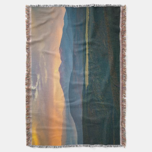 Angel Fire Sunset Gooi Deken (Voorkant Verticaal)