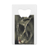 Angel Fish Aquatic Abstract Creditkaart Flessenopener (Achterkant)