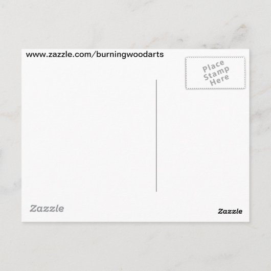 Angel Fish Briefkaart (Achterkant)