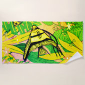 Angel Fish Greenleaf Strandlaken (Voorkant)