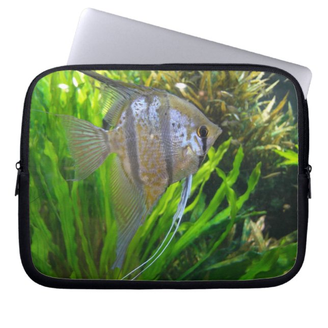 Angel Fish Laptop Sleeve (Voorkant)