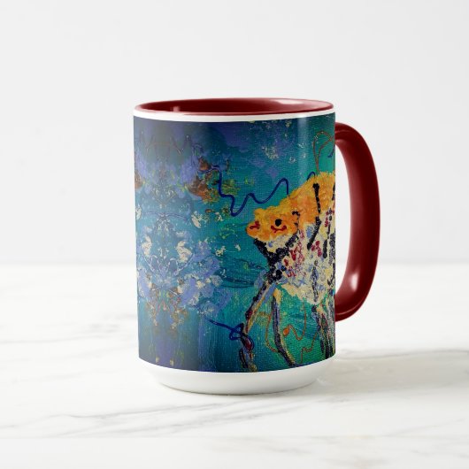 Angel Fish Mug Mok (Voorkant rechts)