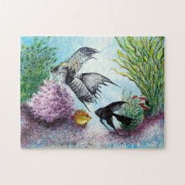 Angel Fish Puzzle Legpuzzel