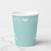Angel Fitness Collab Papier Cups Papieren Bekers (Links)