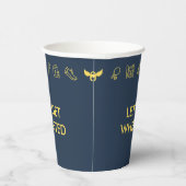 Angel Fitness Collab Papier Cups Papieren Bekers (Rechts)