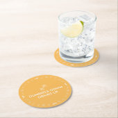 Angel Fitness Collab Ronde Kartonnen Onderzetter (Insitu)