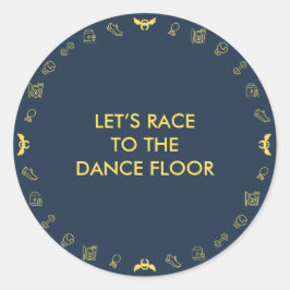 Angel Fitness Collab Ronde Sticker