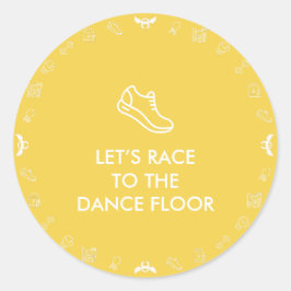 Angel Fitness Collab Ronde Sticker