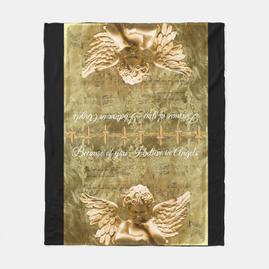 Angel Fleece Blanket Deken (Voorkant)