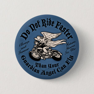Angel Flight II Ronde Button 5,7 Cm