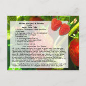 Angel Food Cake Briefkaart (Voorkant)