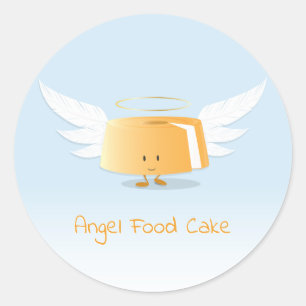 Angel Food Cake   STICKER