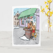 Angel Food Vakantie Kaart (Gele Bloem)