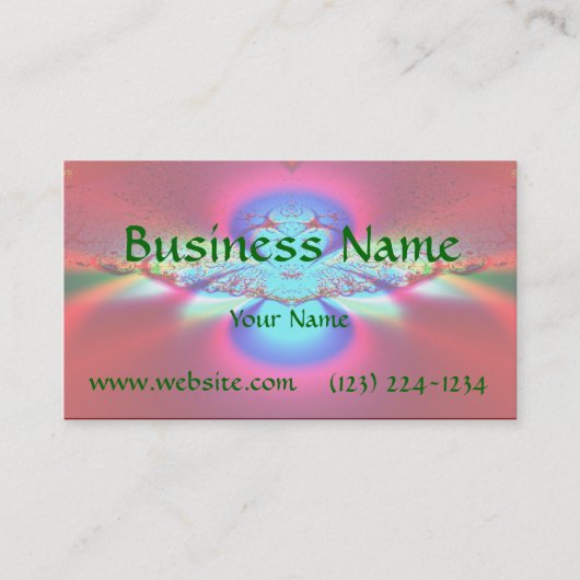 Angel Fractal Visitekaartje (Voorkant)