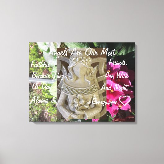 Angel Friends Canvas afdrukken (Voorkant)